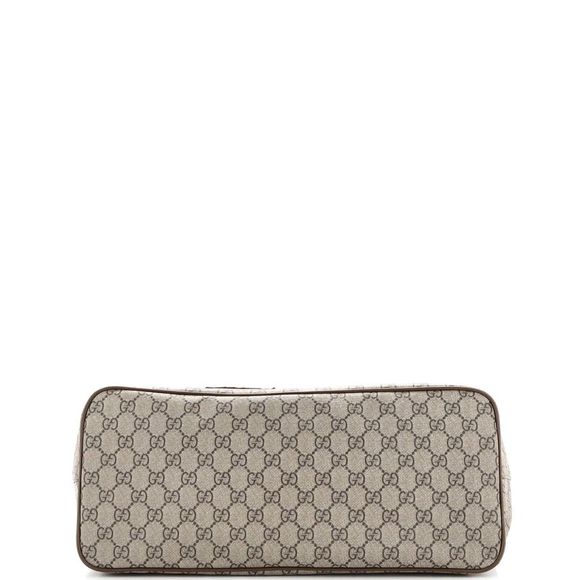 Gucci Courrier Convertible Soft Open Tote GG Coated Canvas with Applique Large - Picture 4 of 7